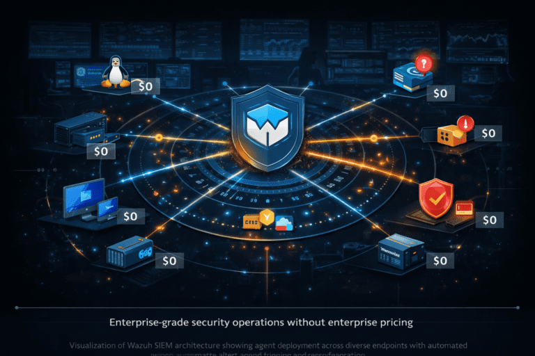 Building a Wazuh-Powered SOC on a Budget: From Log Collection to Automated Response