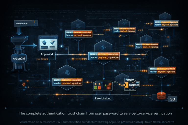 Securing Microservice Authentication: JWT Patterns, Service Tokens, and the Credential Trust Chain