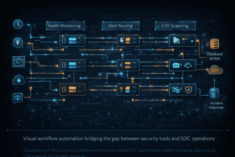 Building a Multi-Workflow n8n Automation Platform for SOC Operations