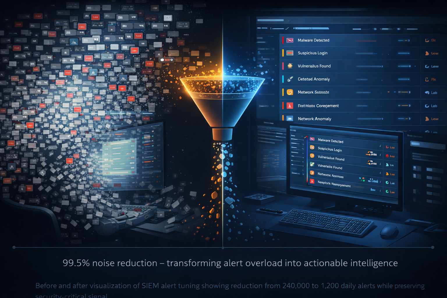 Alert Tuning Generation Wazuh SIEM Alert Tuning: From 240K to 1,200 Alerts Per Day
