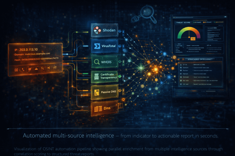 Building OSINT Automation Pipelines for Threat Research and Incident Response