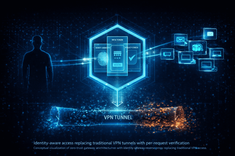 Authentik SSO as a Zero-Trust Gateway: Replacing VPNs with Identity-Aware Reverse Proxies