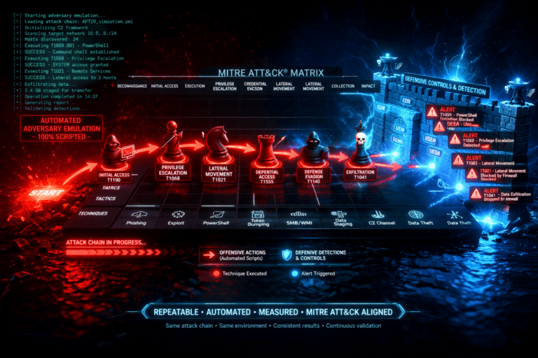 Automated Adversary Emulation: Building a Repeatable Penetration Testing Framework
